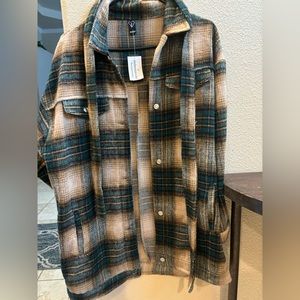 Thick flannel jacket